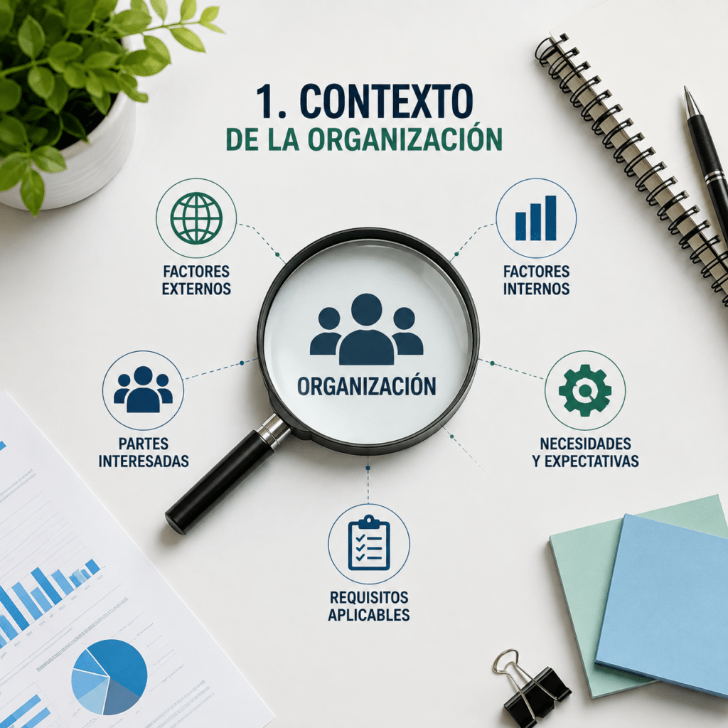 ISO 9001-2026. Contexto de la organización