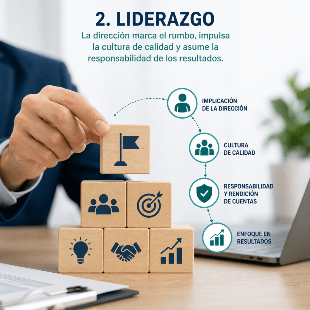 ISO 9001-2026. Liderazgo