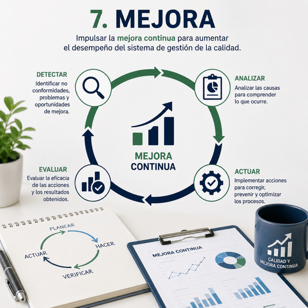ISO 9001-2026. Mejora